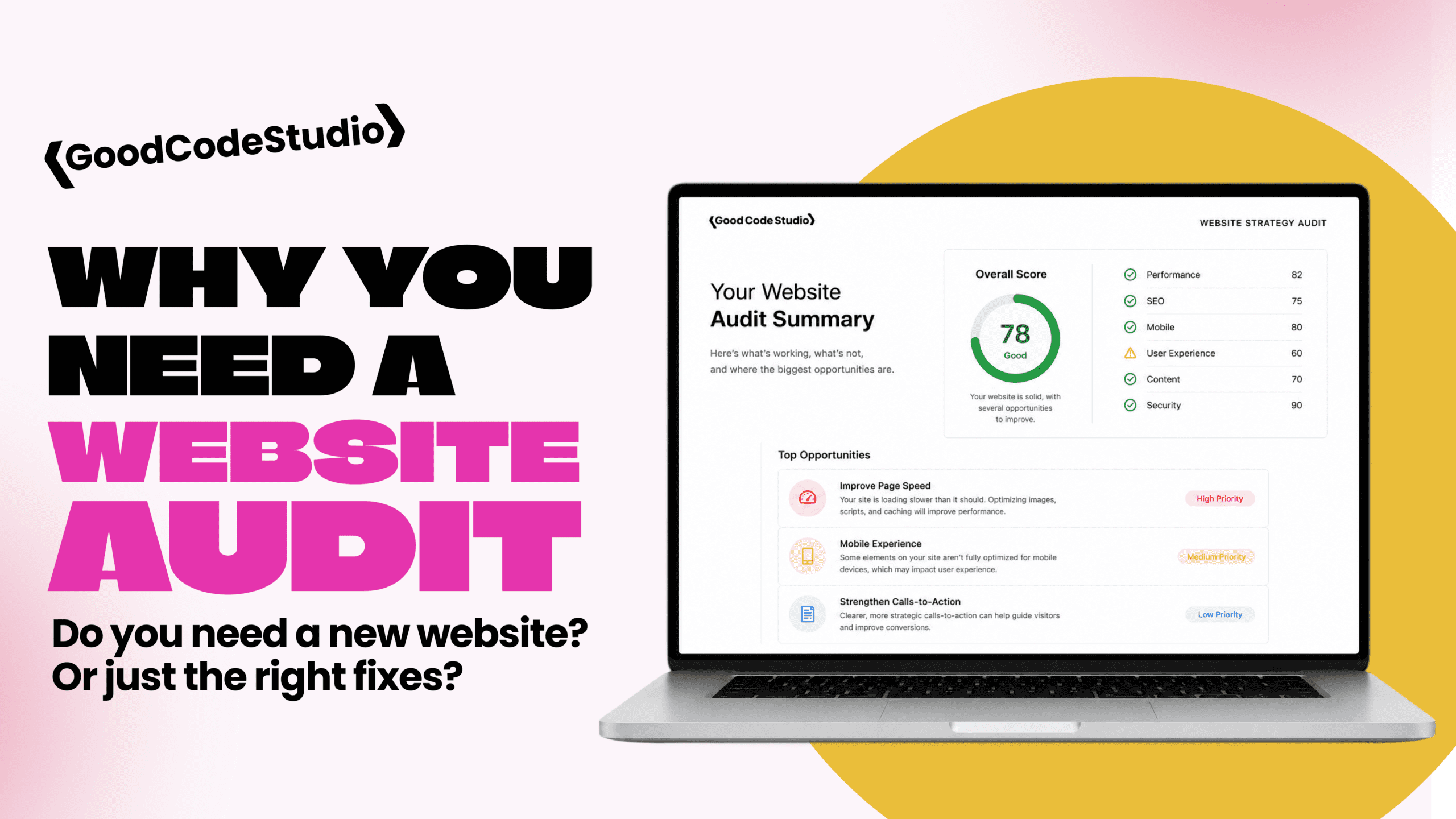 Do You Actually Need a New Website — Or Just the Right Fixes?